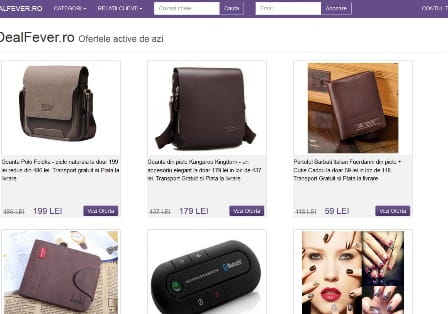 Deal Fever: oferte, vouchere si reduceri Bucuresti, Cupoane