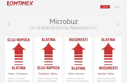 Transport persoane microbuze din Slatina.